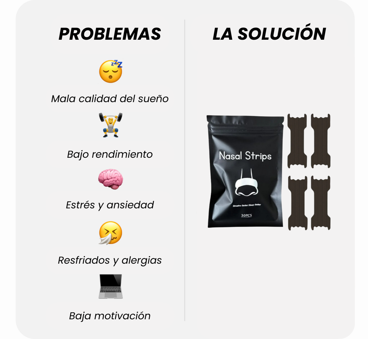 Tiras nasales - EasyBreath